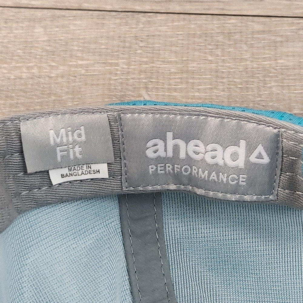 BNP Paribas Open Tennis Tournament Strapback Adjustable Teal Mid Fit Ahead Cap - Picture 8 of 9